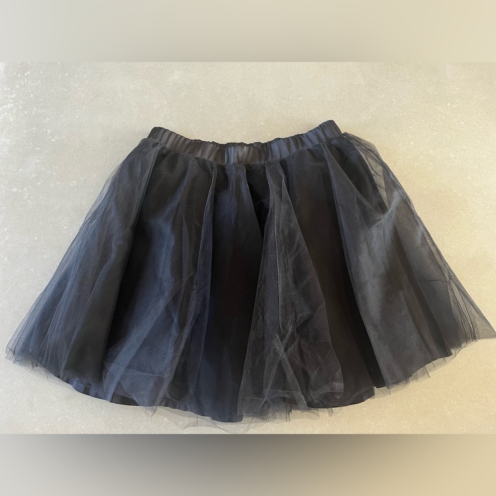 Annex Black Tulle Skirt